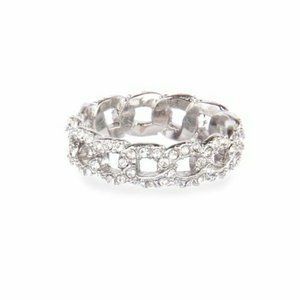 Chloe + Isabel Pave Links Ring